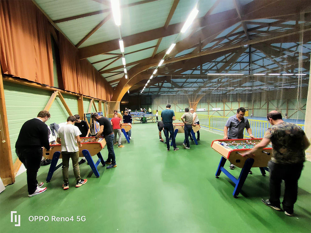 salle Colette Besson club de baby-foot de Poitiers